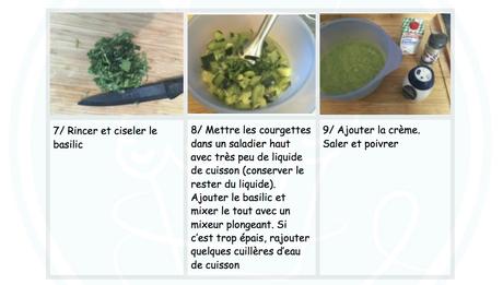 Velouté glacé aux courgettes ♨