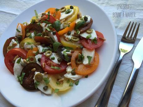 Ma salade caprese