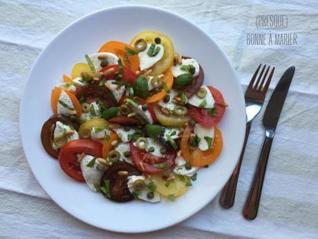 Ma salade caprese