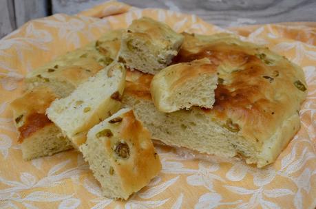 Foccacia aux olives