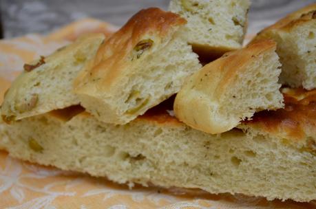 Foccacia aux olives