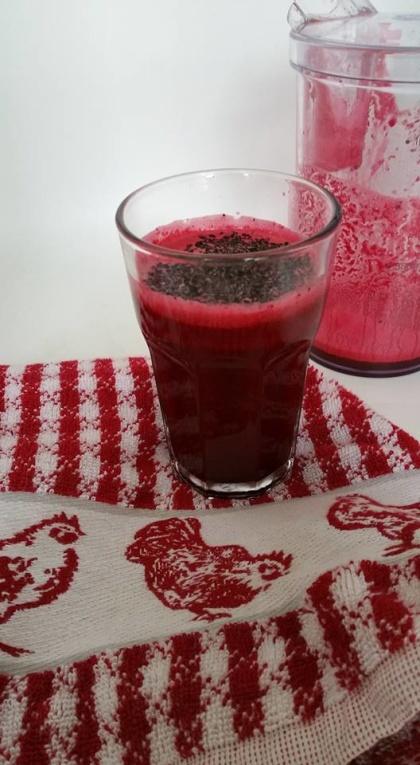 Smoothies à la betterave et spiruline