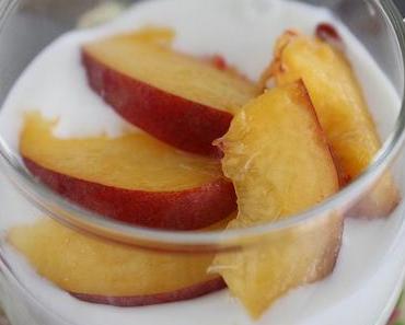 Trifle aux nectarines