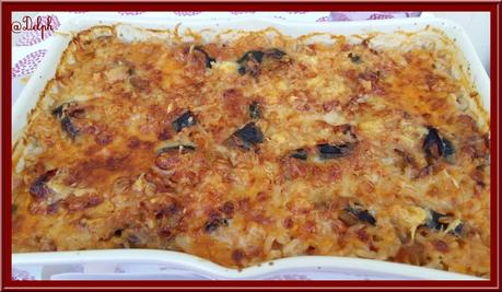 Gratin de courgette et d'aubergine