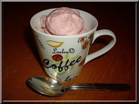 Espuma à la fraise