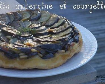 Tatin d’aubergine et de courgette