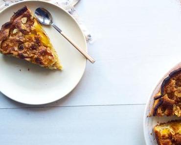 Tarte aux mirabelles et amandes
