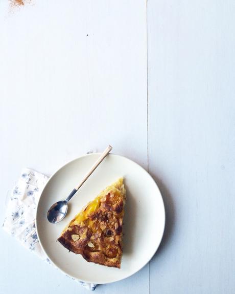 Tarte aux mirabelles et amandes