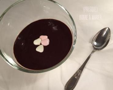 Panna cotta vanille coulis chocolat