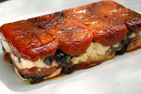 Terrine de tomates confites au chèvre