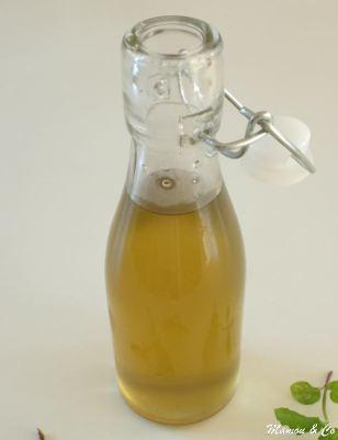 Sirop de menthe fraîche maison