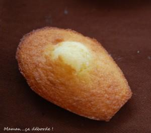 Madeleine au lait d'amande