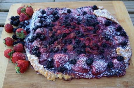 Tarte Rustique Fraises et Mûres