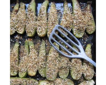 Courgettes gratinées au parmesan