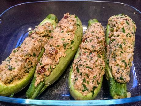 Nouvelle farce – Courgettes farcies