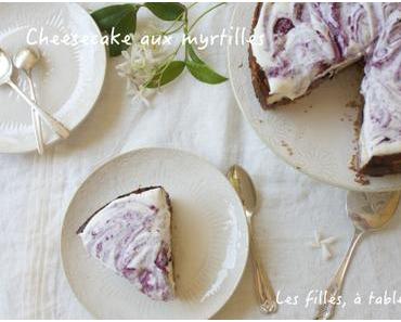 Cheesecake aux myrtilles