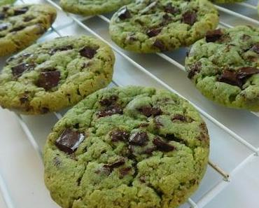 Cookies à la pistache et pépites de chocolat