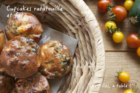 Cupcakes ratatouille et feta