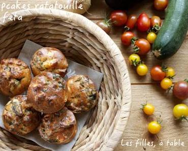 Cupcakes ratatouille et feta