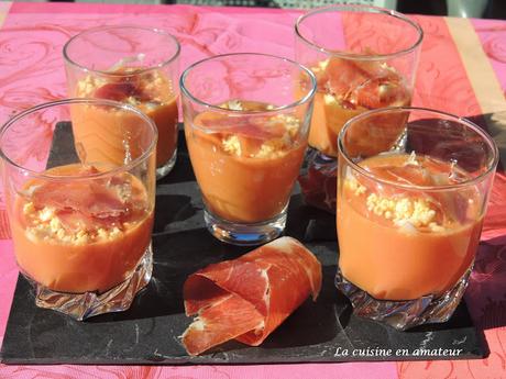 Salmorejo ou soupe froide espagnole