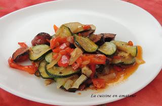 Légumes au chorizo