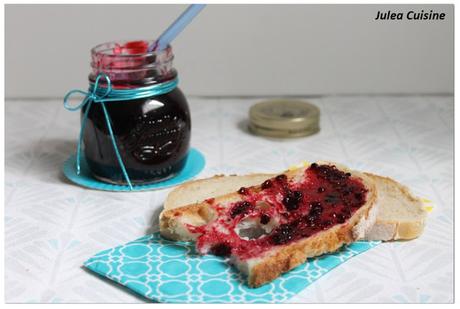 Confiture mûres sauvages et vanille