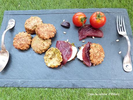 Scones au pesto, tomates séchées et pignons de pin / Pesto, dried tomatoes and pine nuts scones