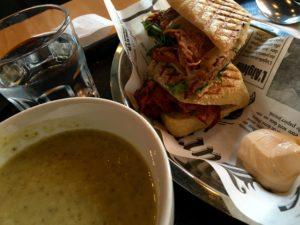 Soupe & sandwich