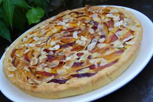 Tarte amandine aux nectarines