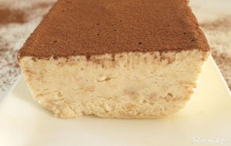 Parfait glacé saveur tiramisu