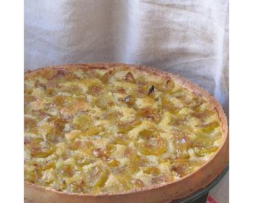 Tarte aux mirabelles à la crème d'amande