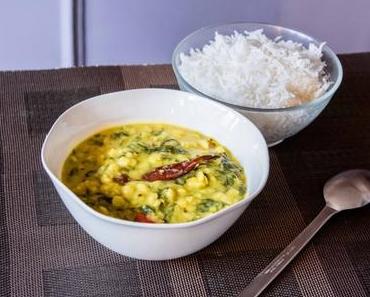 Saveurs indiennes – Dal aux épinards (palak dal)