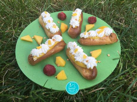 Mini-éclairs mangue passion ♨♨♨