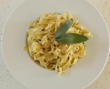 Tagliatelles au beurre de sauge