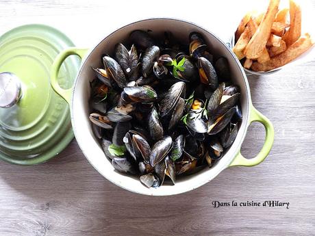 Moules marinières / White wine and parsley mussels