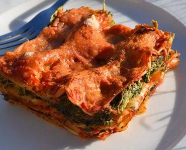 Lasagne épinard/tomate/ricotta