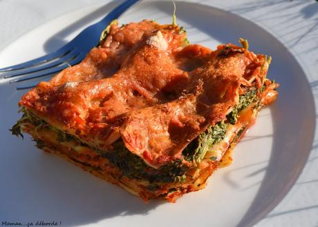 Lasagne épinard/tomate/ricotta