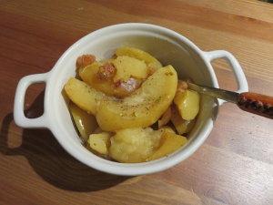 Mes pommes cuites à la myrte citronnée 