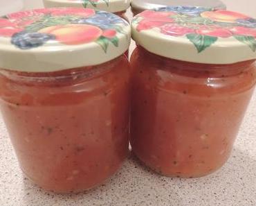 Coulis de tomates au basilic