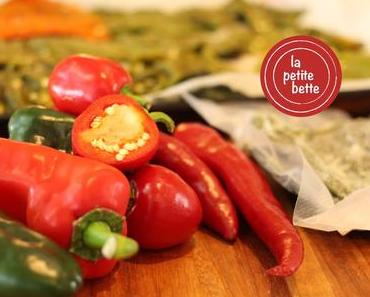 Conservation des piments et poivrons