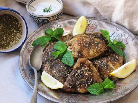 Poulet au zaatar