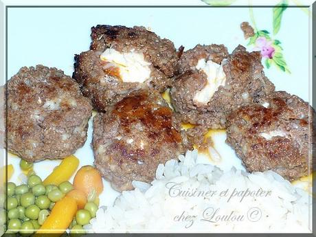 Boulettes de viande au fromage