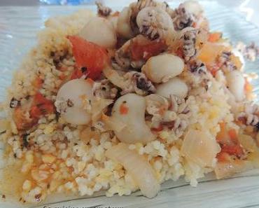 Céréales gourmandes aux fruits de mer