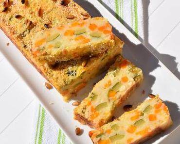 Gâteau de pomme de terre aux légumes