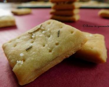 Crackers au romarin