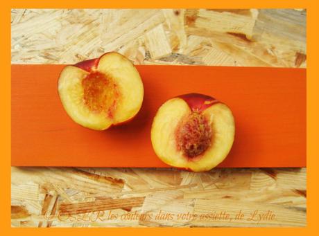 Ragoût de nectarines bi-colorées aux saveurs hivernales