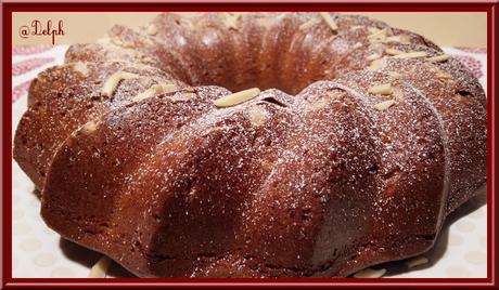 Gâteau moelleux amandes et miel