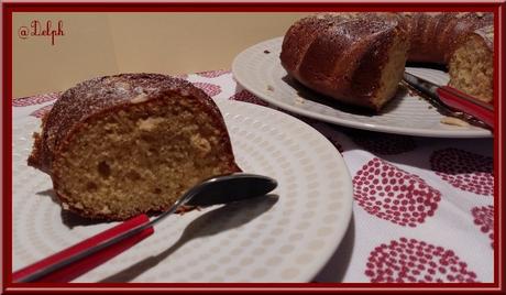 Gâteau moelleux amandes et miel