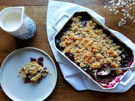 [Recette] Crumble aux fruits rouges