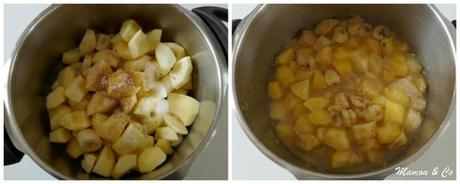 Compote pommes/bananes à la vanille et fève tonka